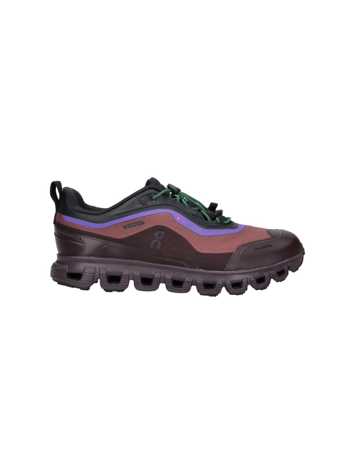 On Men's Red Sneakers "Cloud 6 Geo Waterproof"