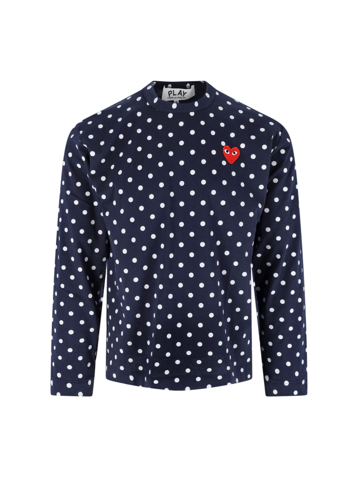 Comme des Garcons Play Polka Dot Logo T-Shirt