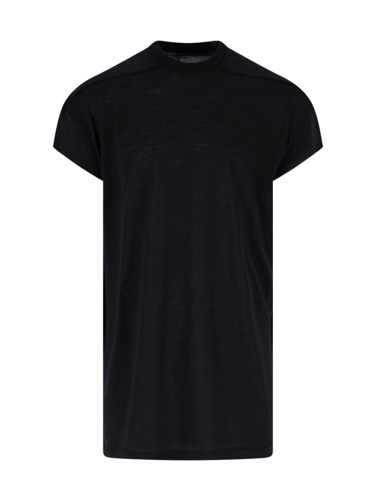 Rick Owens Men's Black T-Shirt "Jumbo Ss T"