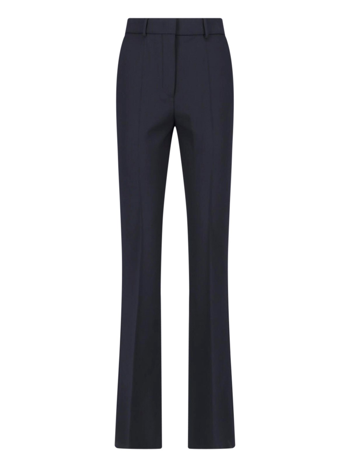 Sportmax Pantaloni Dritti In Lana Vergine