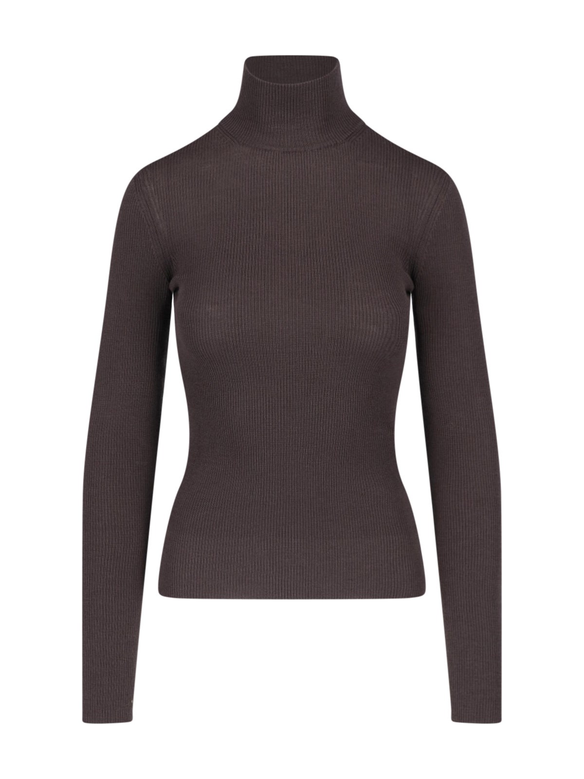 Max Mara Women's Brown Turtleneck “Cavallo”