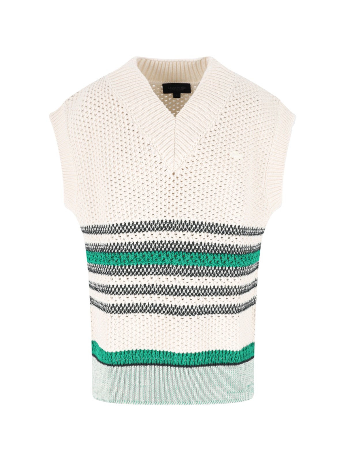 Lacoste Piqué Cotton Blend Vest