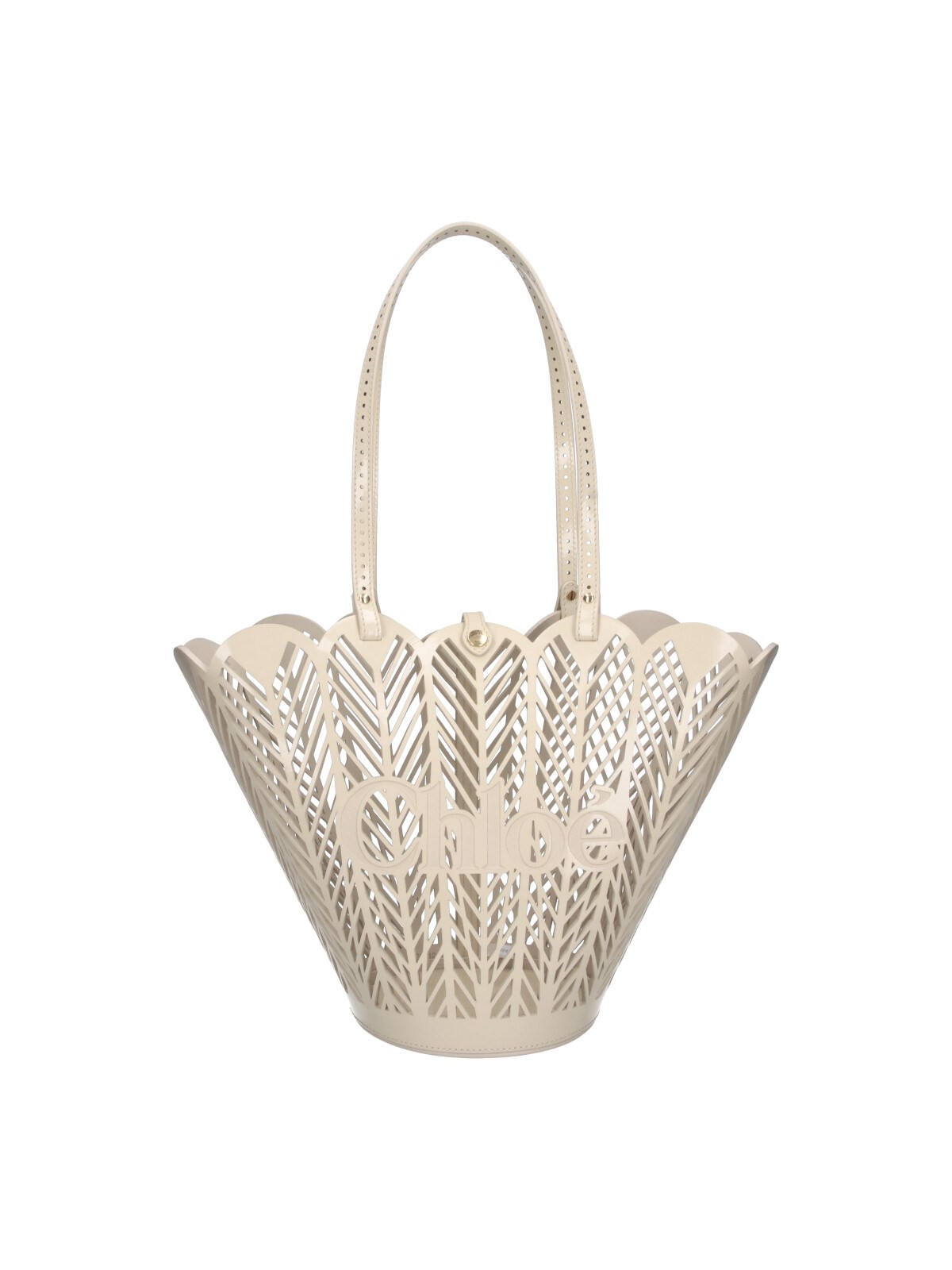 Chloé Tote Bag "soleil" In White