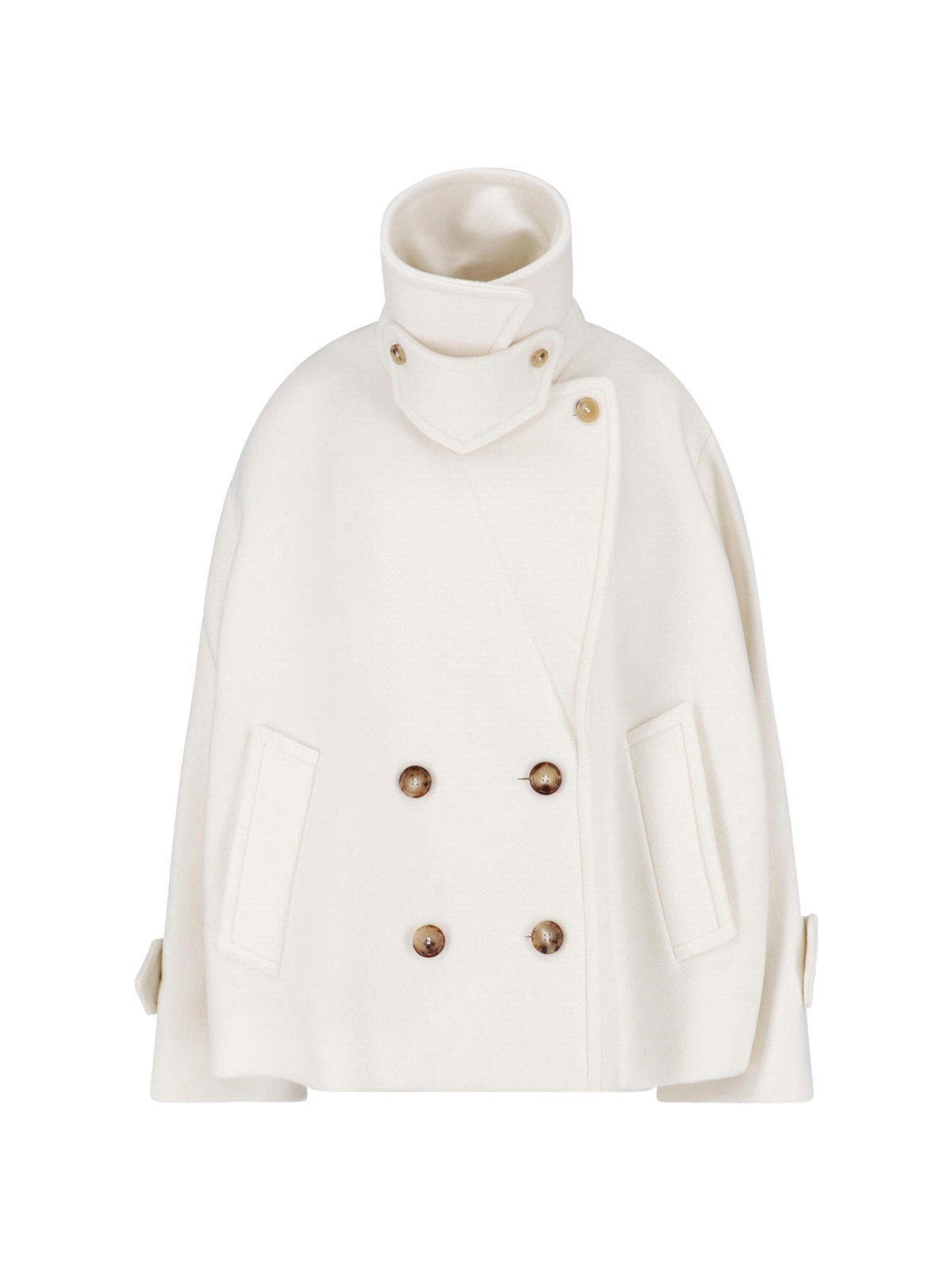 Chloé Short Virgin Wool Coat