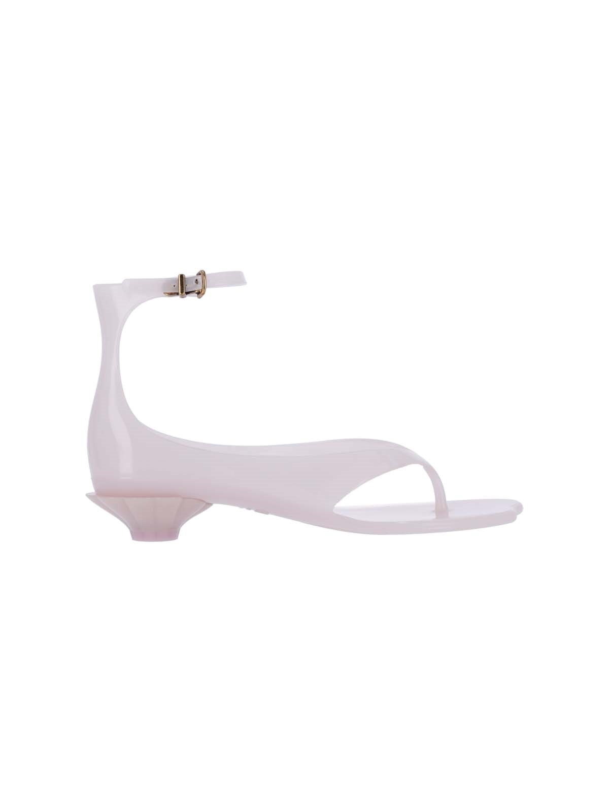 Chloé Women's Pink Flip-Flops "Jelly"
