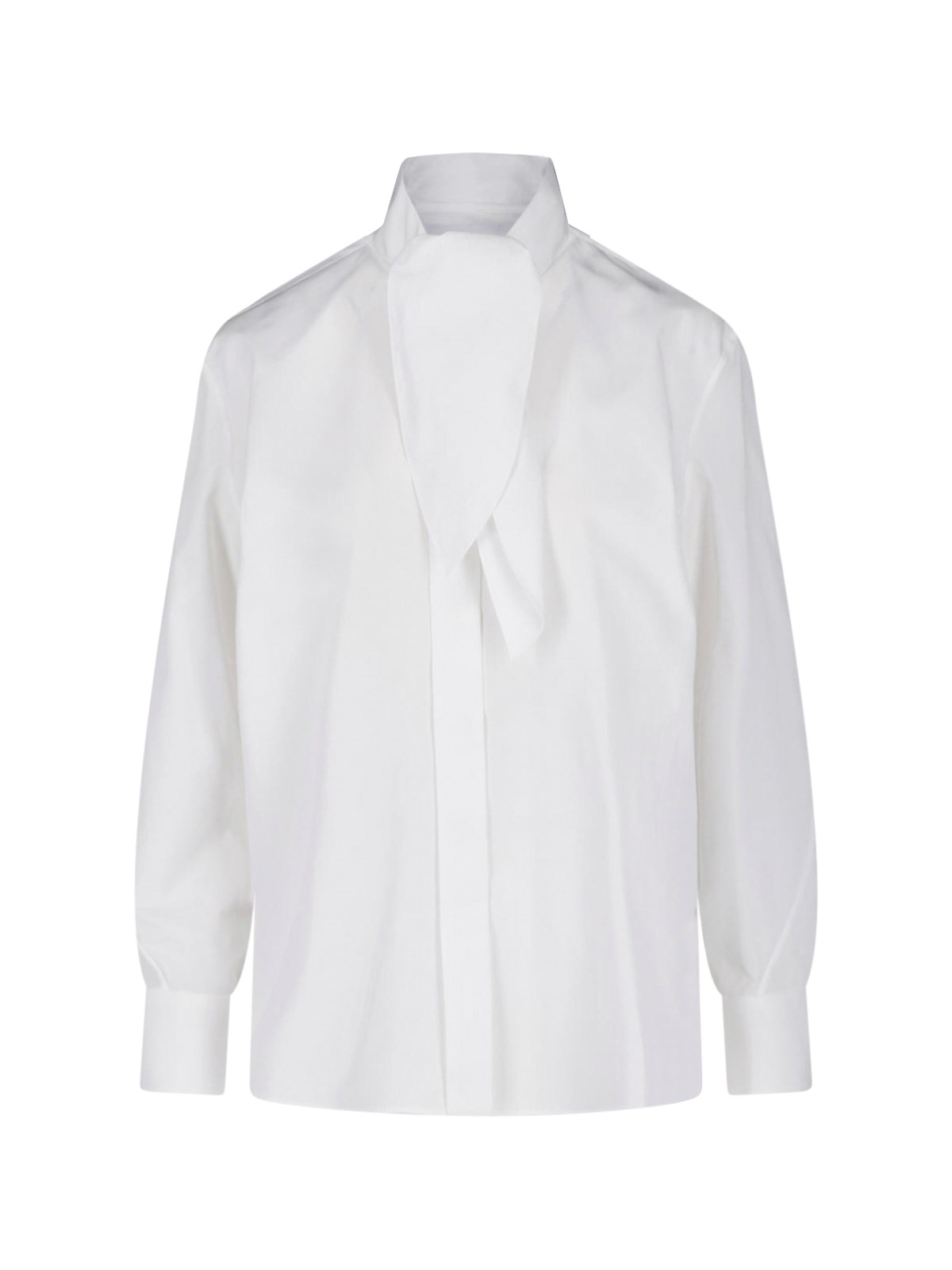 Givenchy Donna Bianco Camicia In Cotone