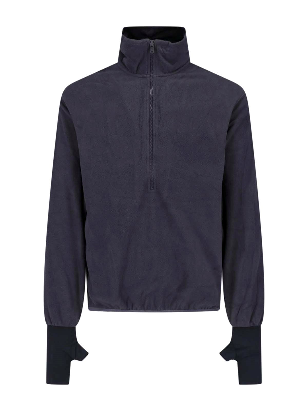 Entire Studios Unisex Black Zip-Up Sweatshirt "Shell"