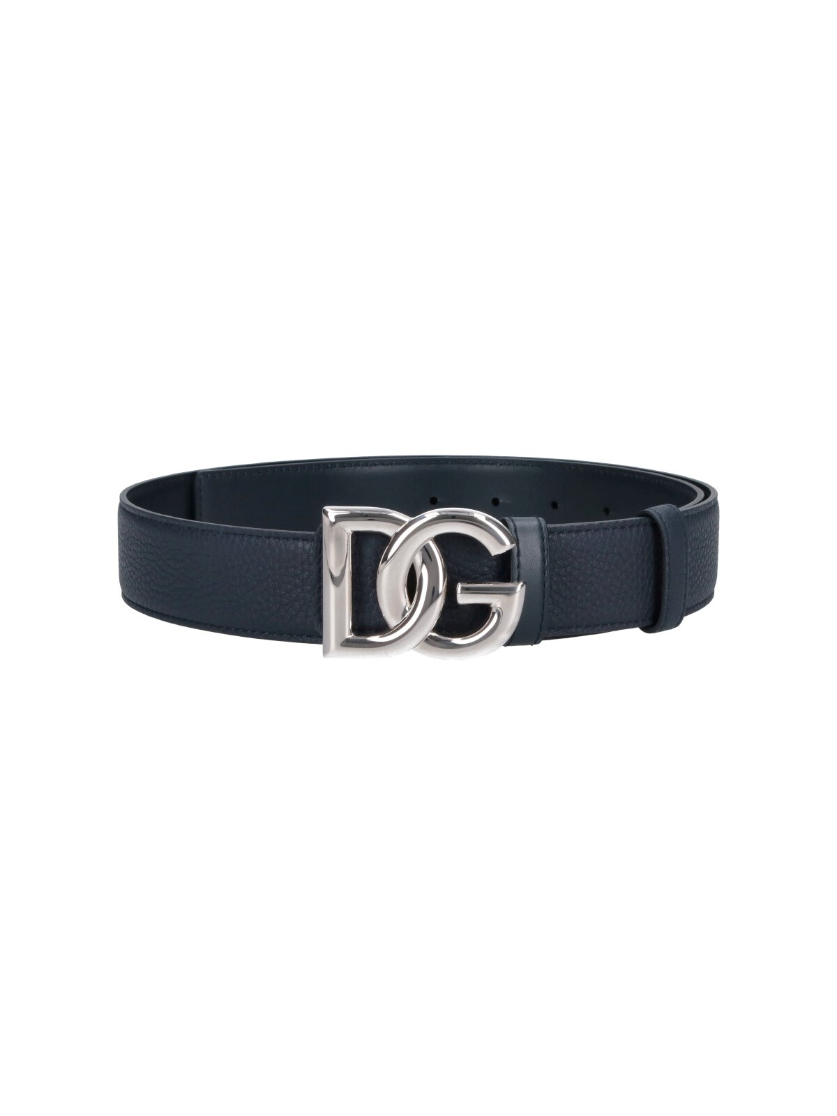 Dolce & Gabbana Leather Logo Belt