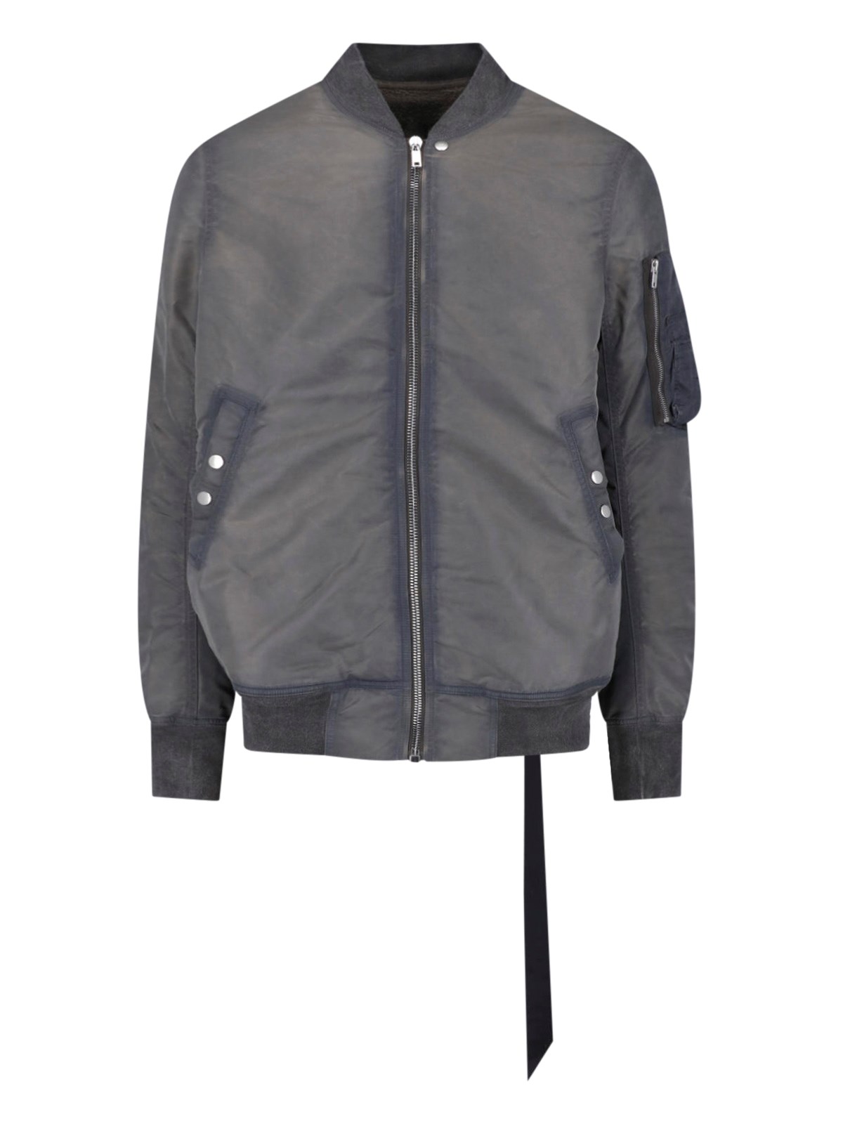 Rick Owens Drkshdw Men's Gray Jacket Bomber "Classic Fight"