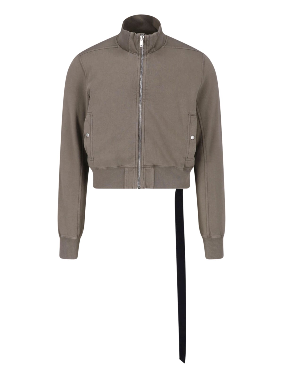 Rick Owens Drkshdw Men's Gray Zip Bomber Jacket