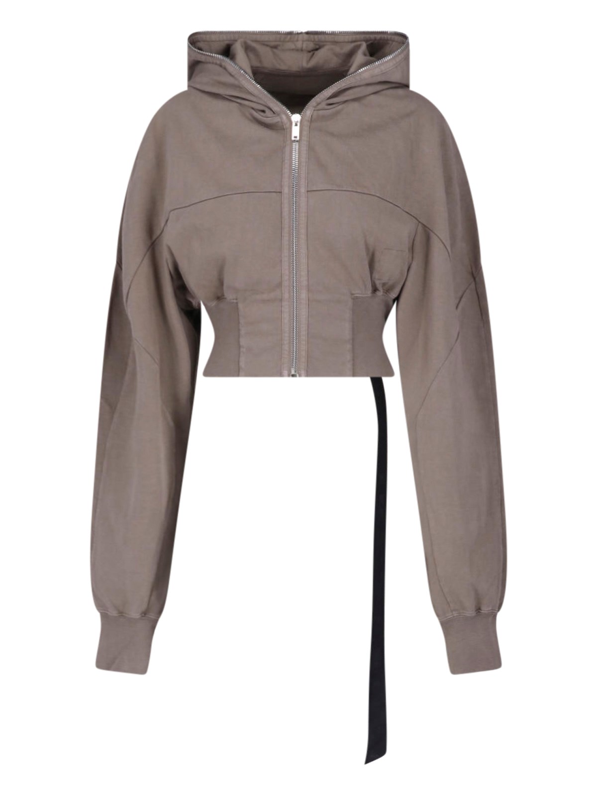 Rick Owens DRKSHDW Cropped Zip Hoodie