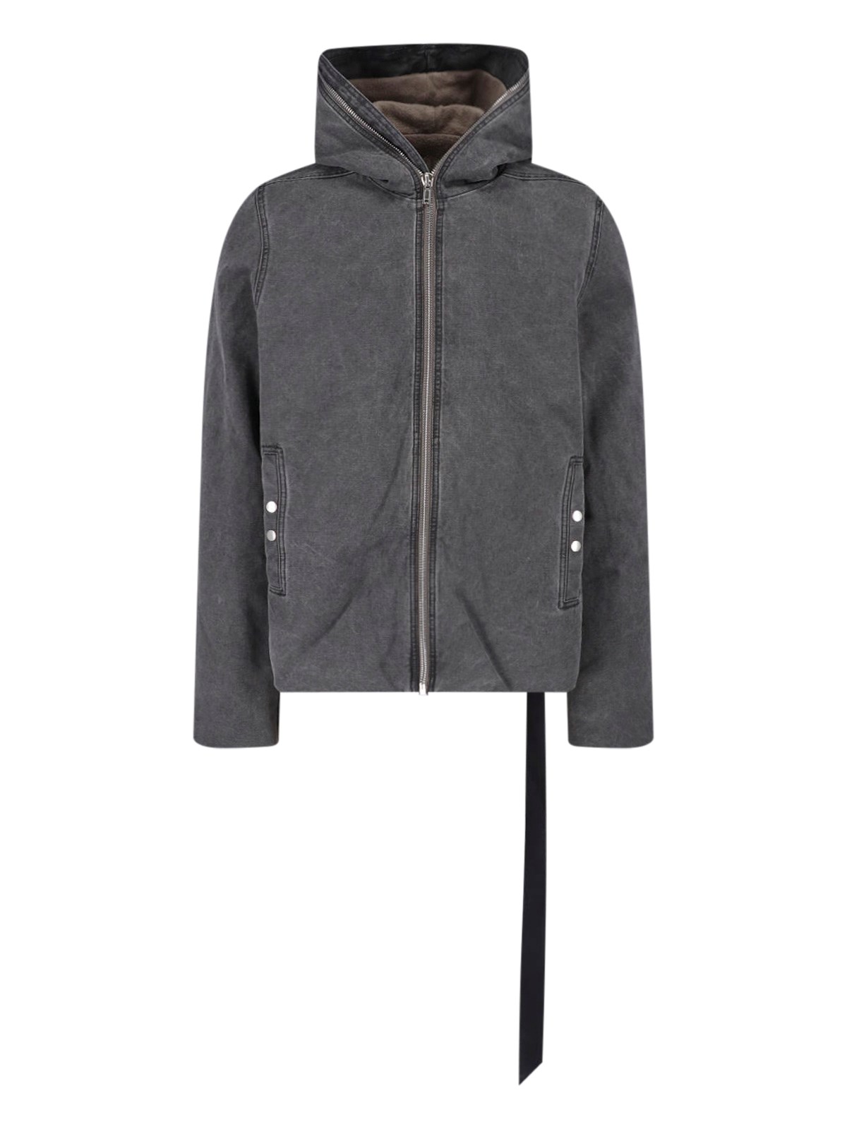 Rick Owens Drkshdw Uomo Grigio Giacca "Gimp Zipfront"