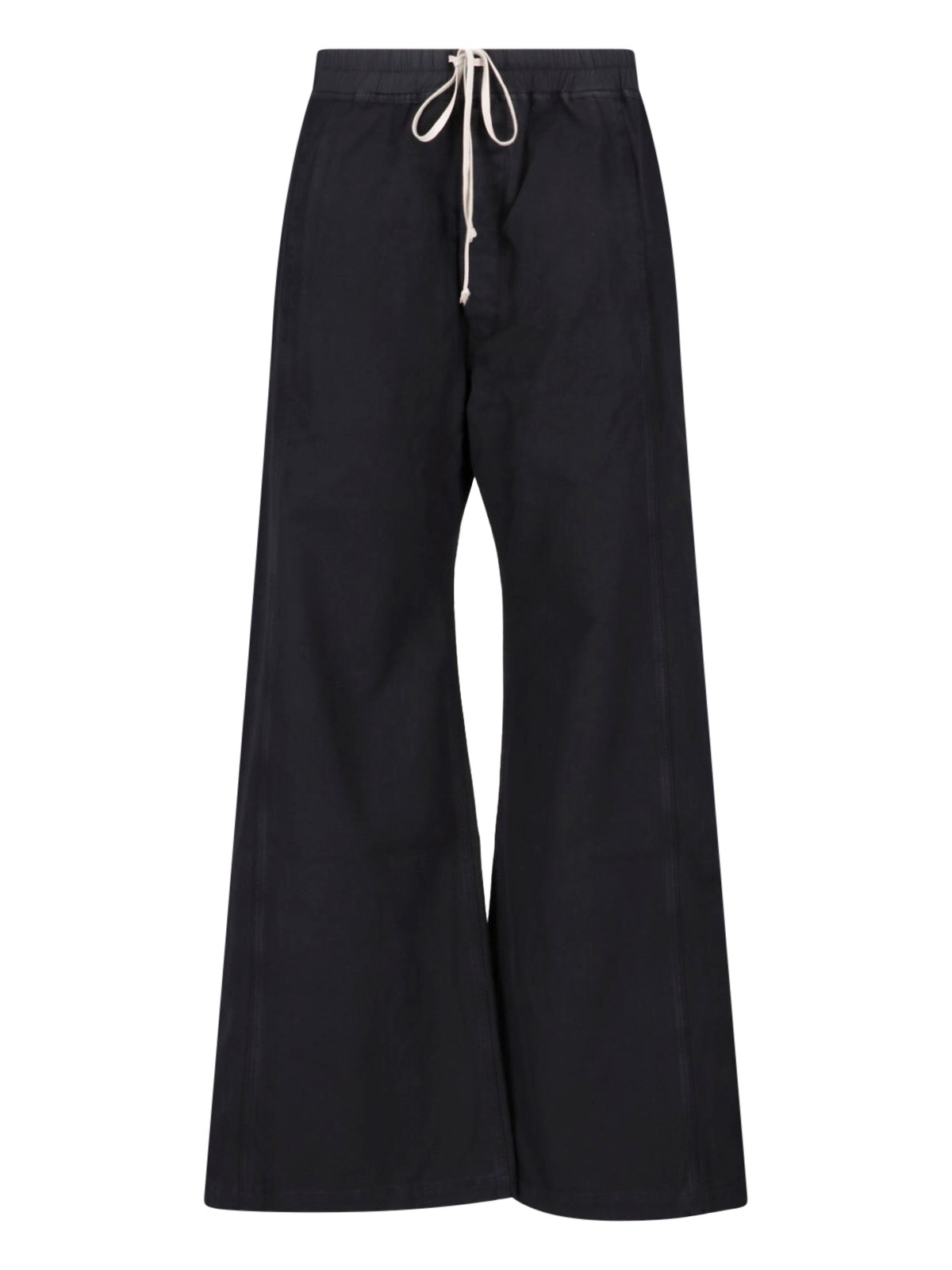 Rick Owens Drkshdw Men's Black Wide Pants "Pusher"