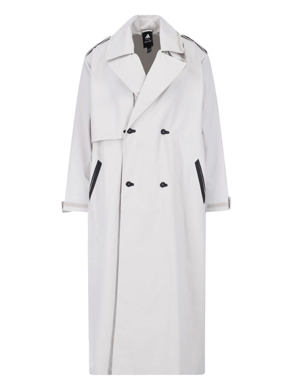 Adidas X Entire Studios Double-Breasted Trench Coat