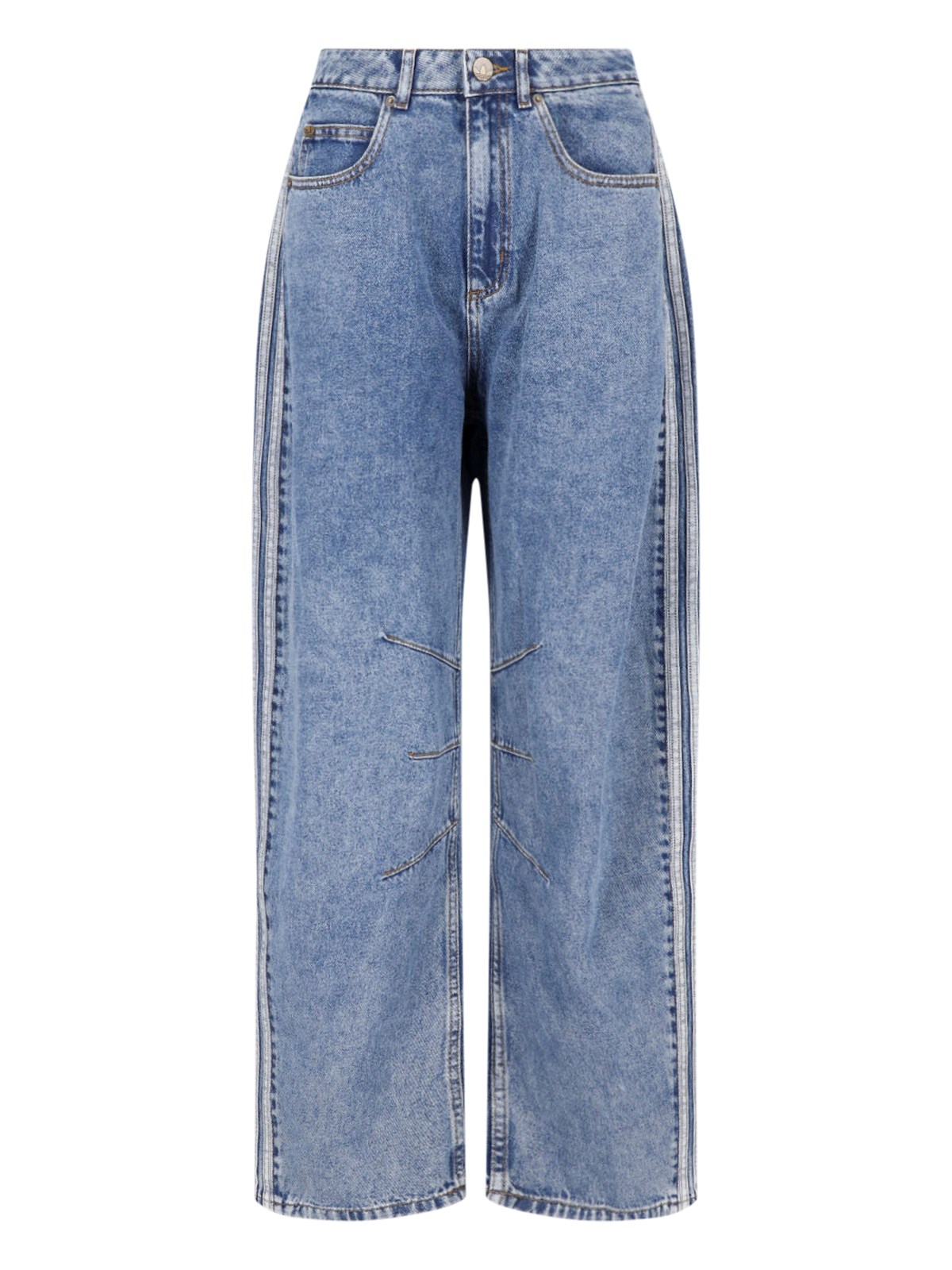 Adidas Donna Blu Jeans Ampi