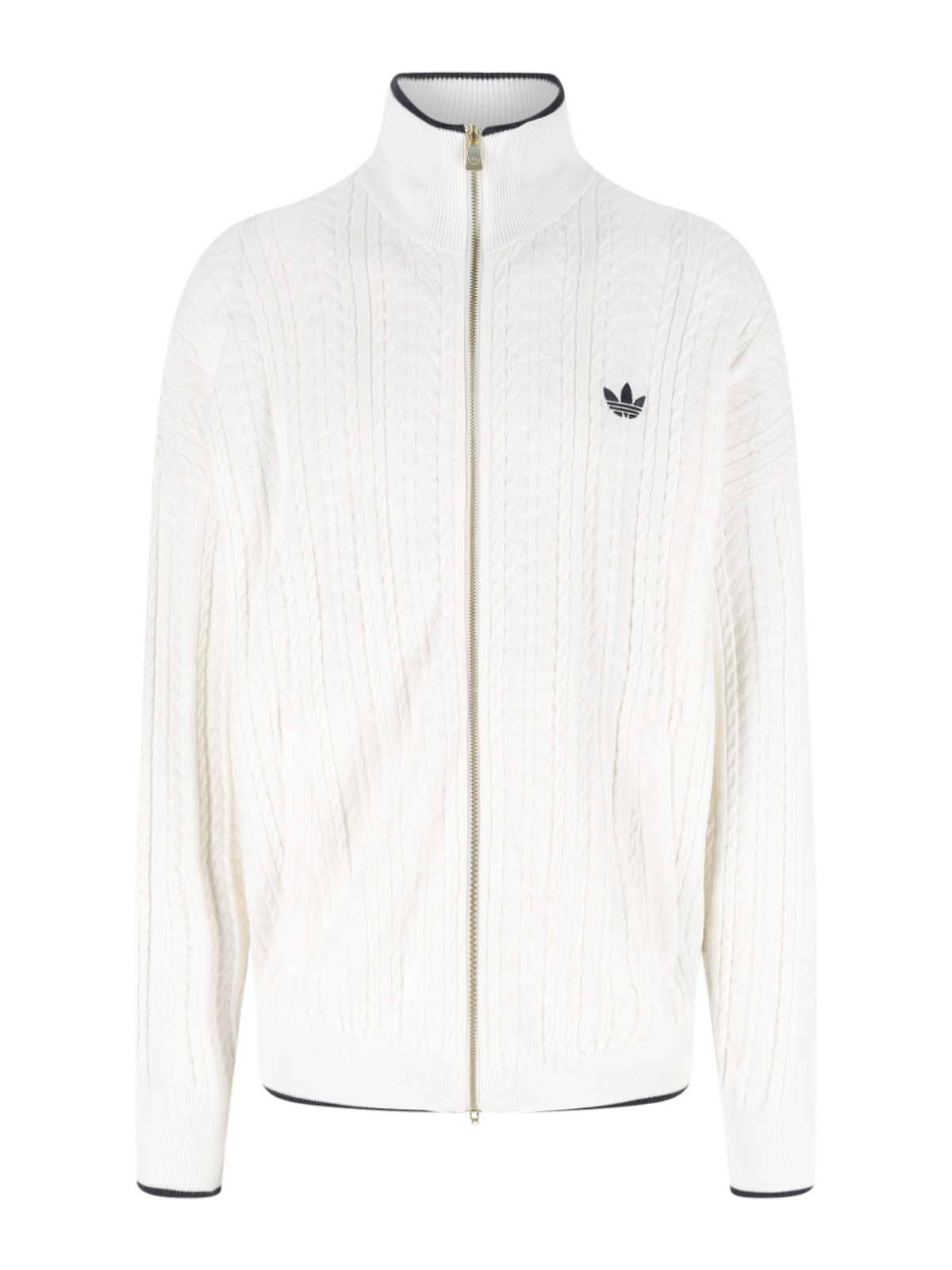 Adidas Uomo Bianco Cardigan Zip "Track Firebird"