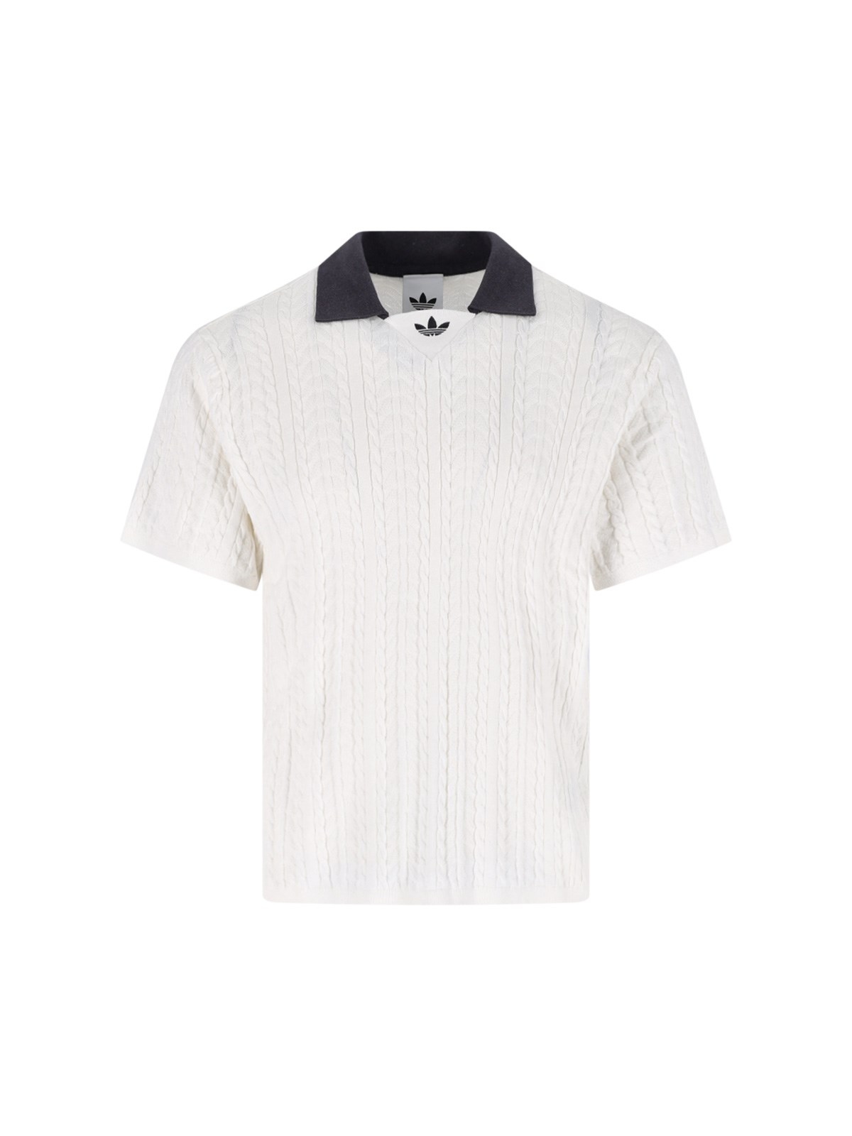 Adidas Uomo Bianco Polo Football