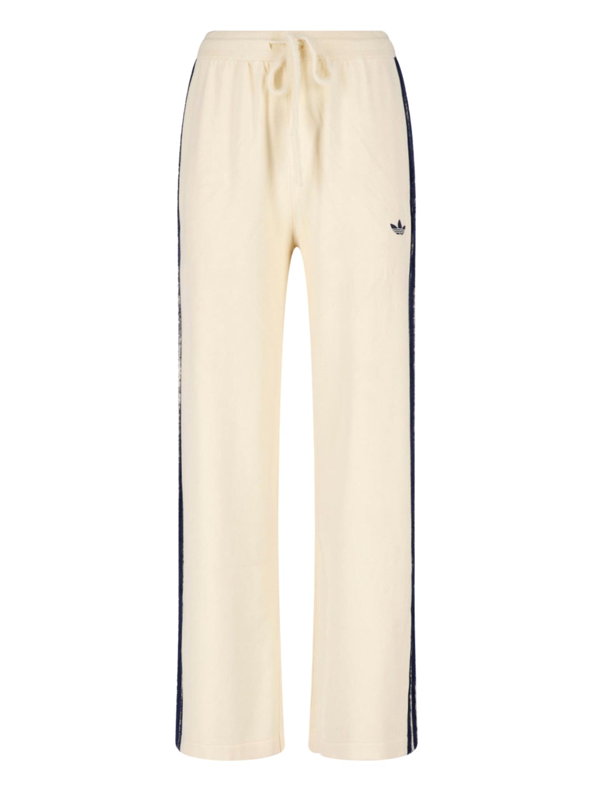 Adidas Donna Crema Pantaloni Sportivi "Firebird"