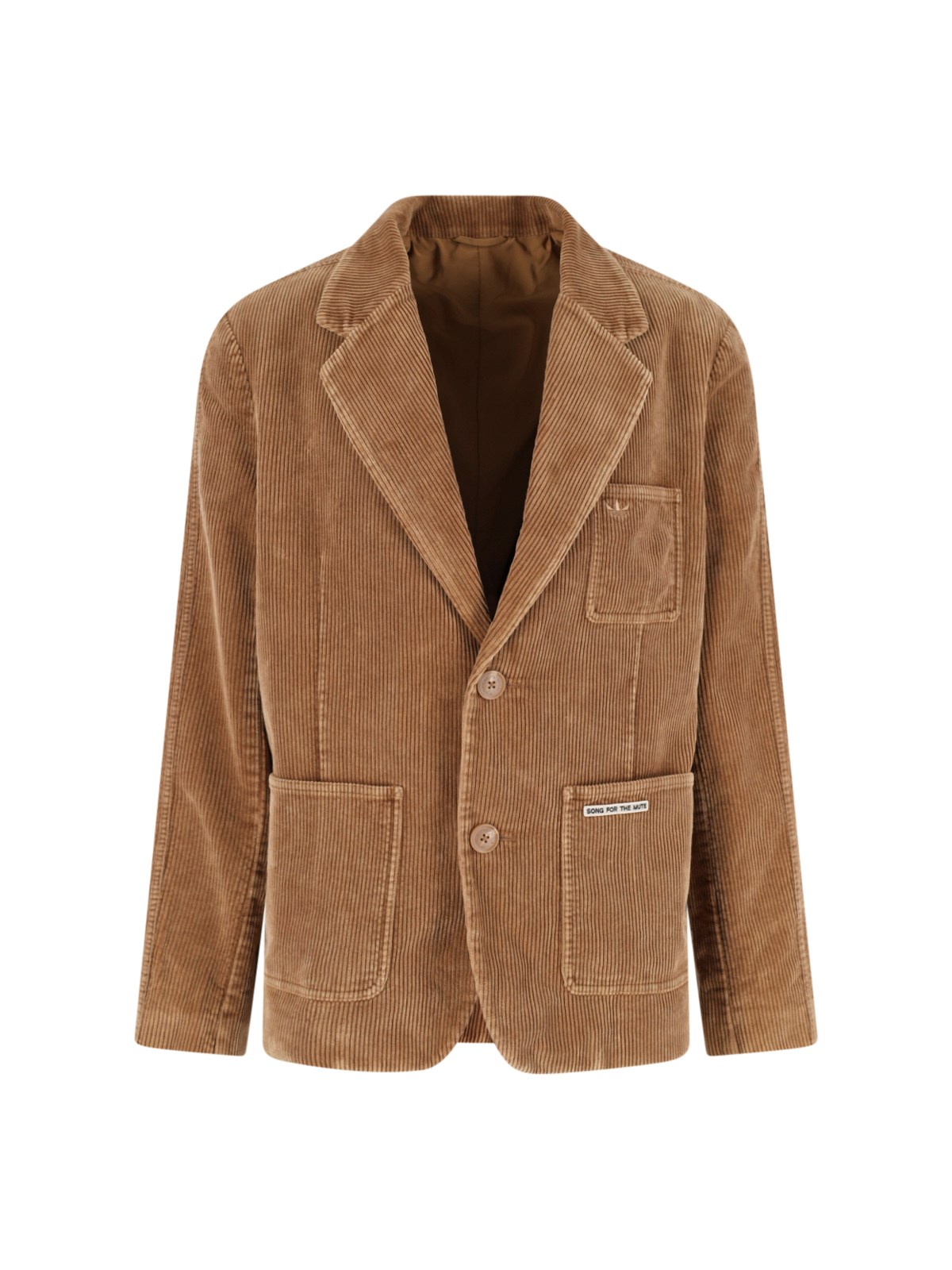 Adidas Unisex Marrone X Song For The Mute Blazer In Velluto