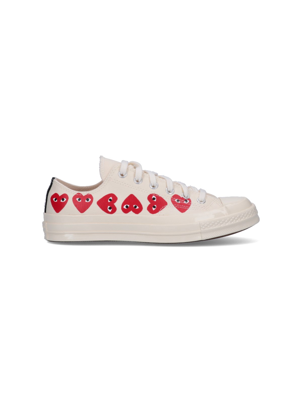 Comme des Garcons Play Low "Multi Hearts" Sneakers