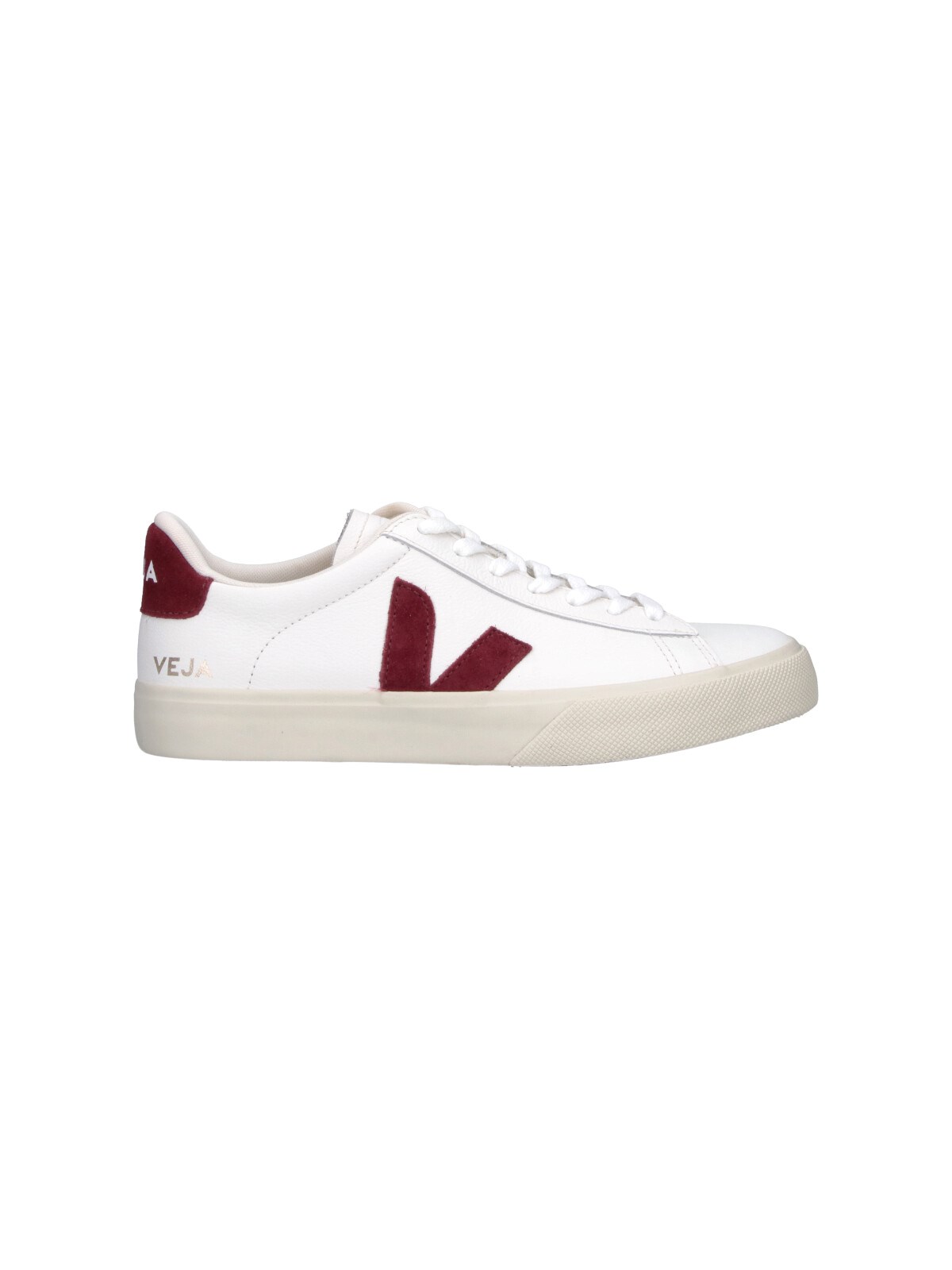 Veja Womens Campo Trainers White Grenat F, 7