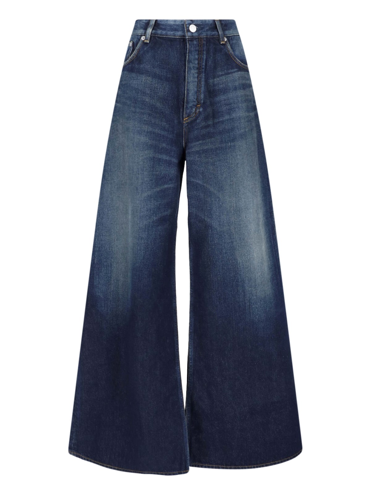 Alaïa Donna Blu Jeans Ampi