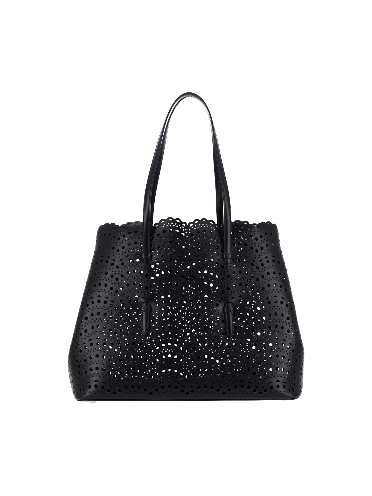 Alaïa Donna Nero Borsa Tote "Mina 37"