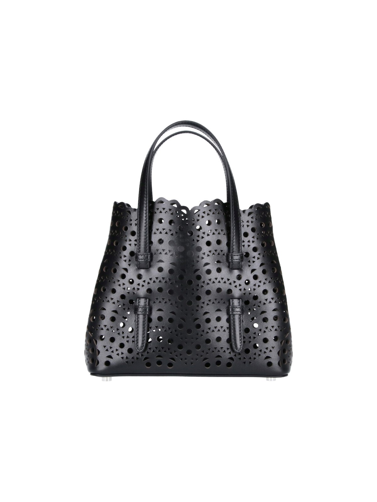 Alaïa Donna Nero Borsa Tote “Mina 20”