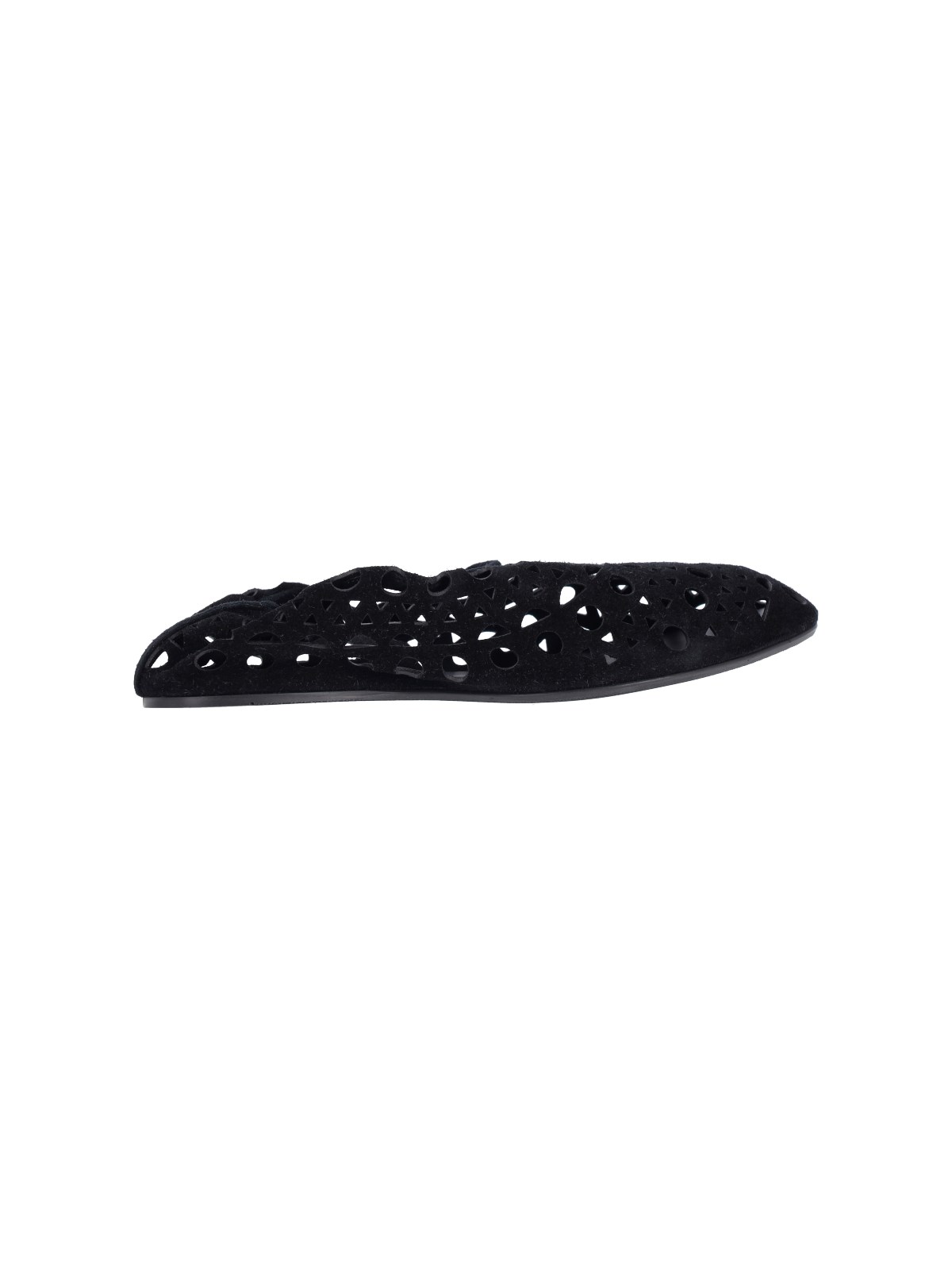 Alaïa Donna Nero Scarpe Flat "Vienne"