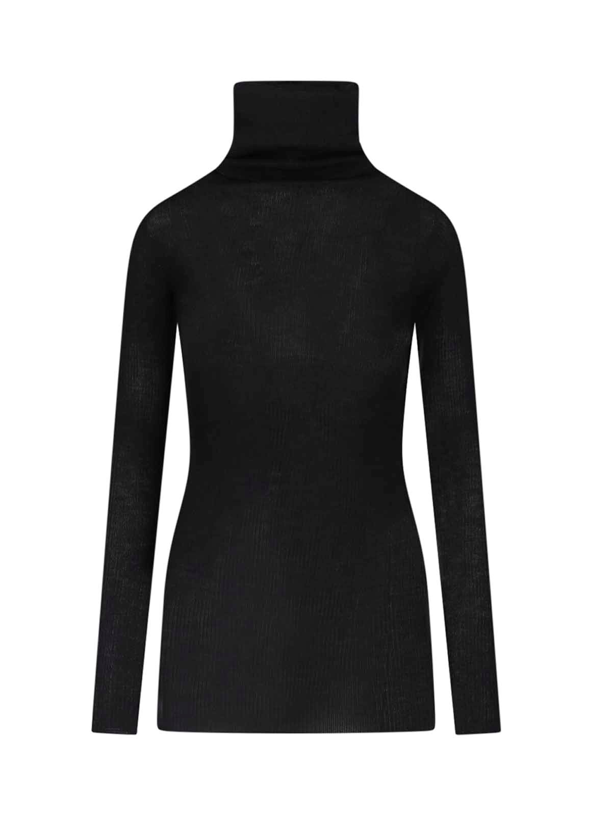 Rick Owens High-Neck Wool Sweater