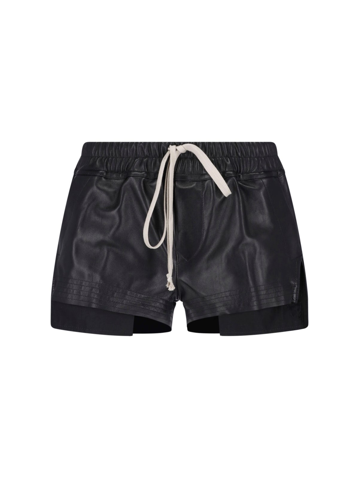 Rick Owens Lambskin Shorts
