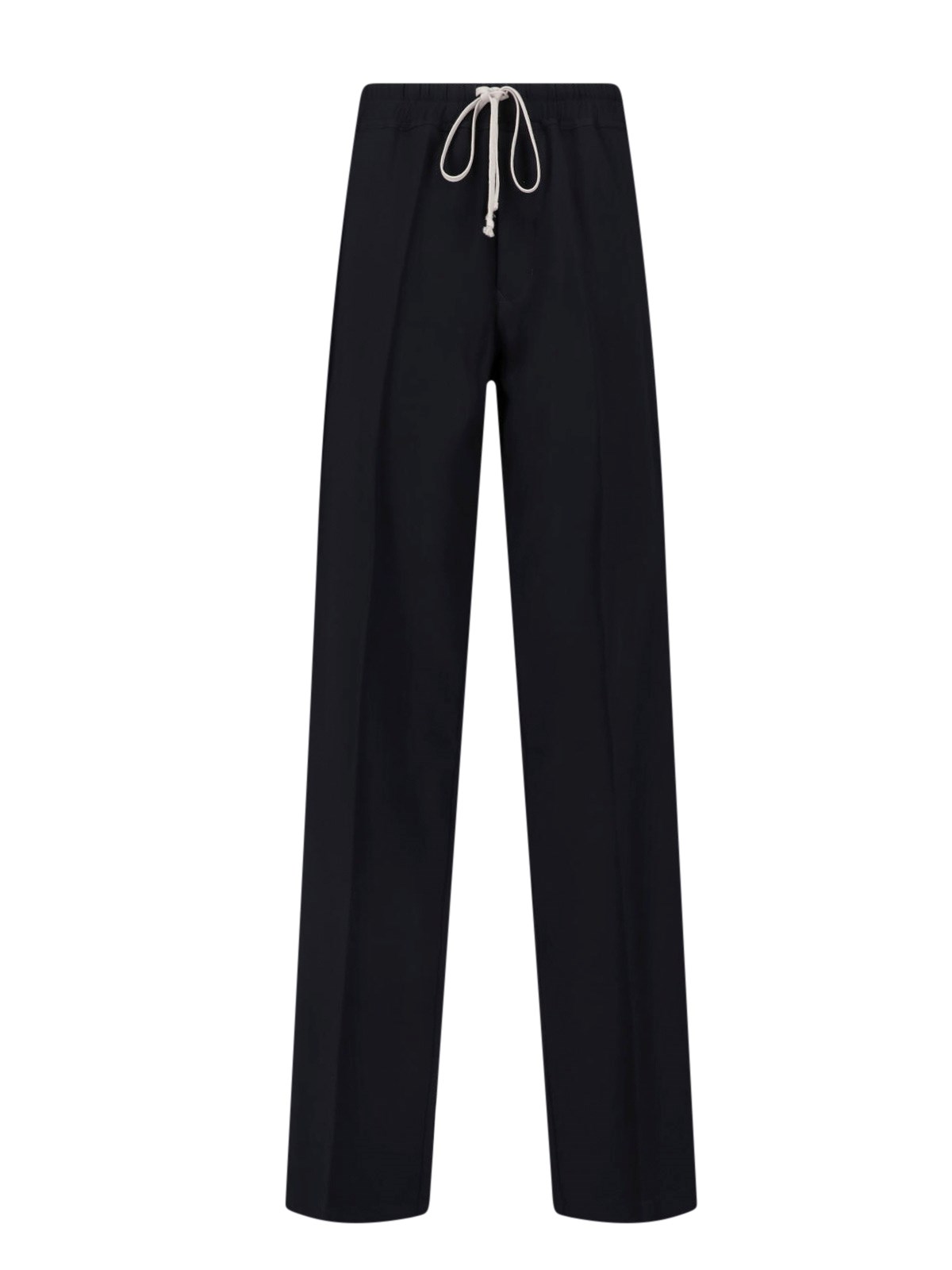 Rick Owens Straight Pants In Viscose Blend