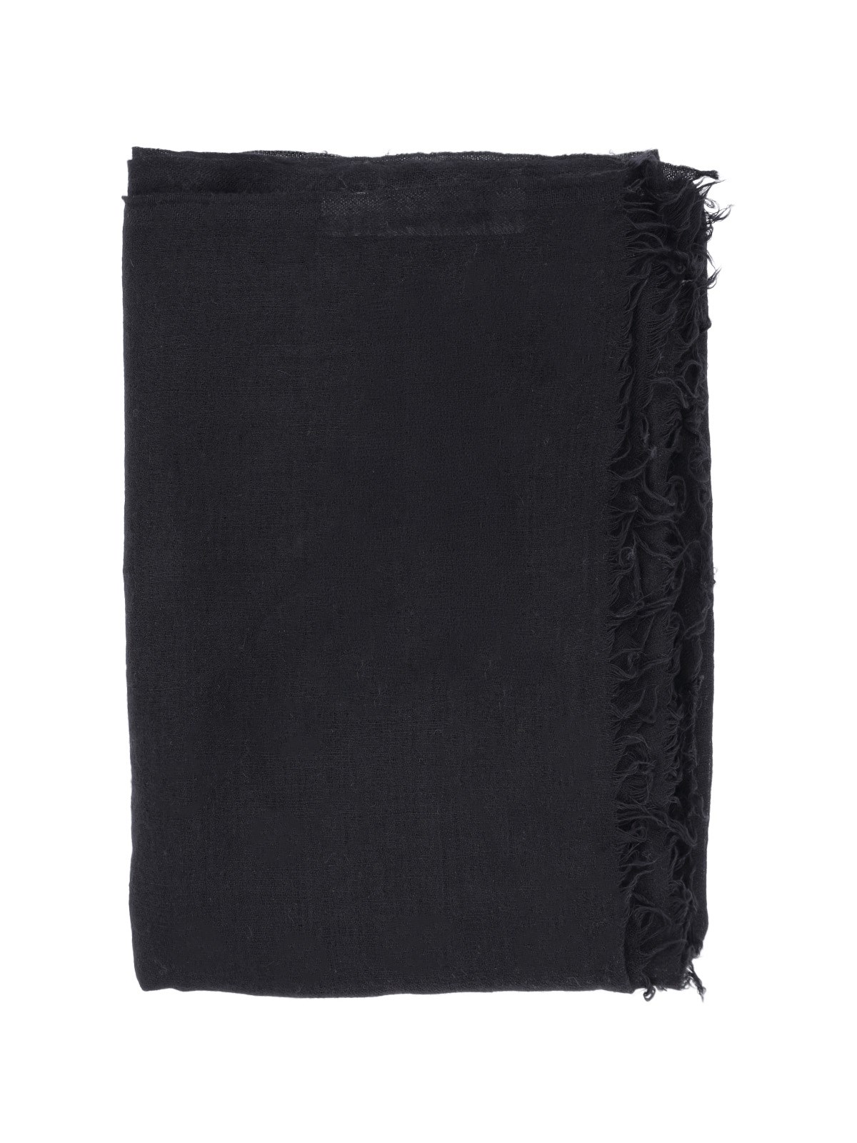 Rick Owens Scarf In Wool And Silk Blend