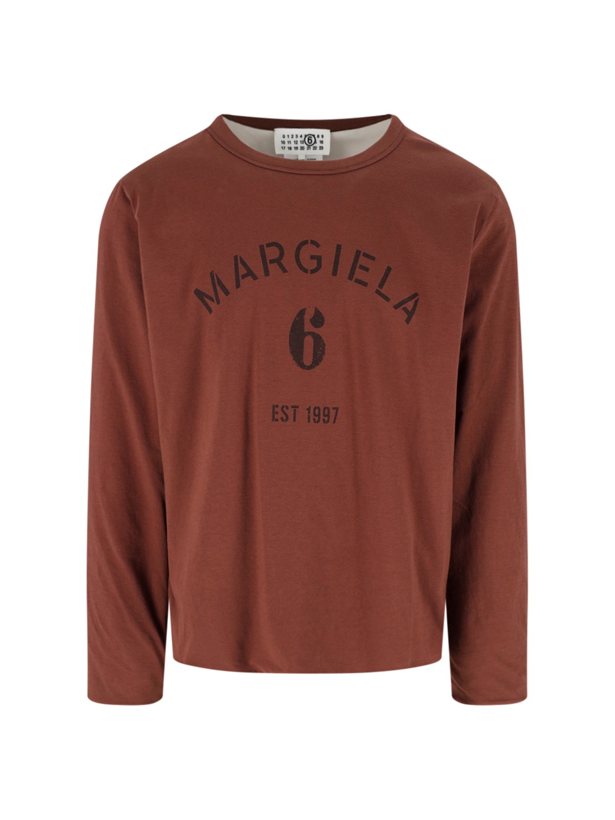MM6 Maison Margiela T-Shirt Reversibile Logo