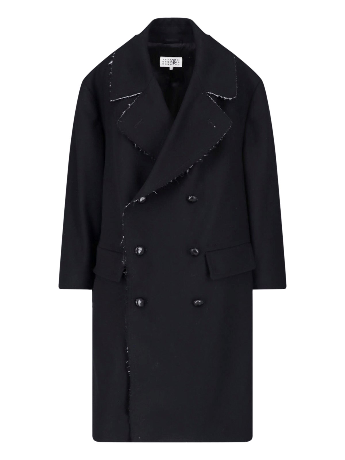 MM6 Maison Margiela Double-Breasted Wool Coat