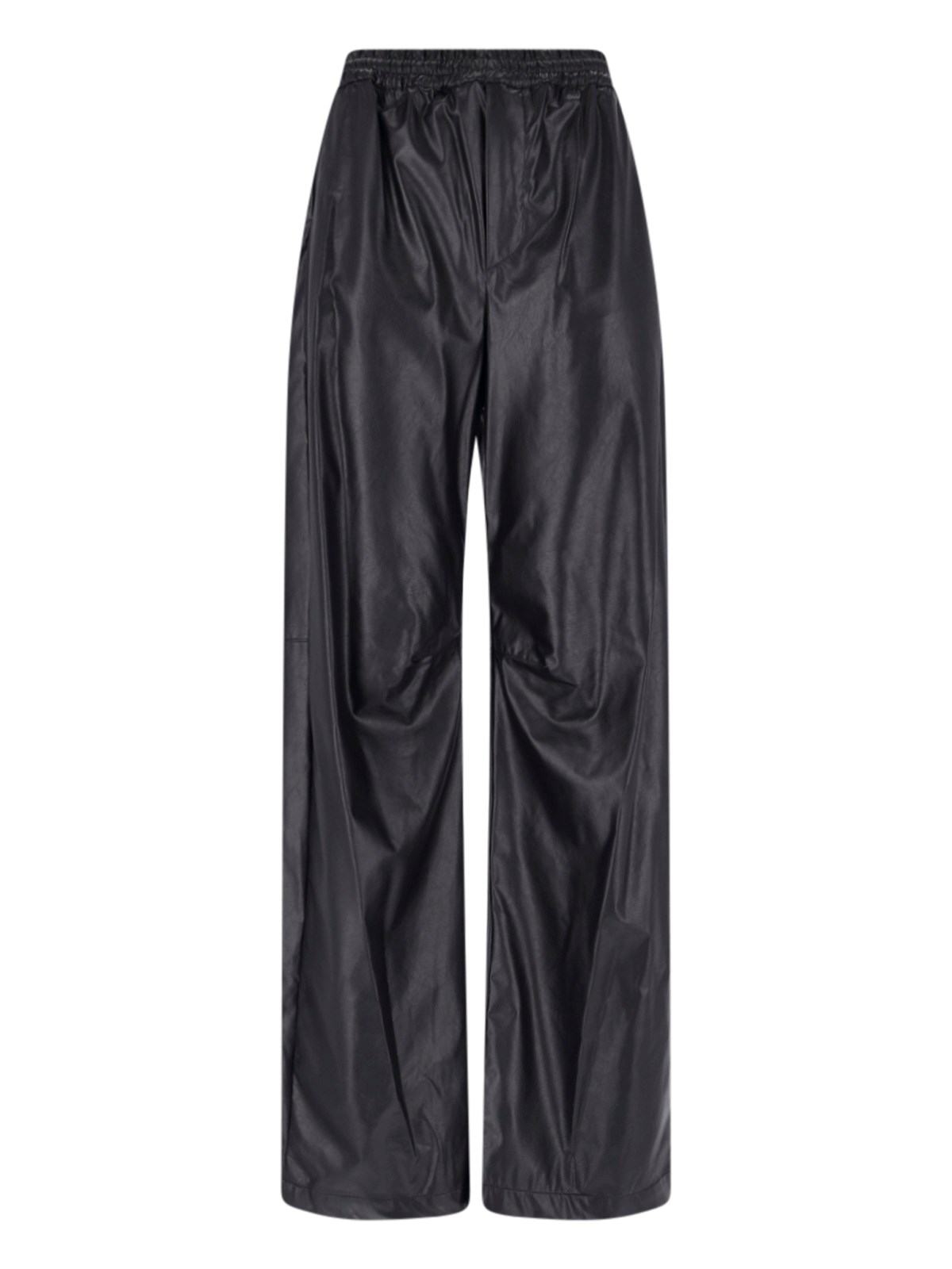 MM6 Maison Margiela Wide Faux Leather Pants