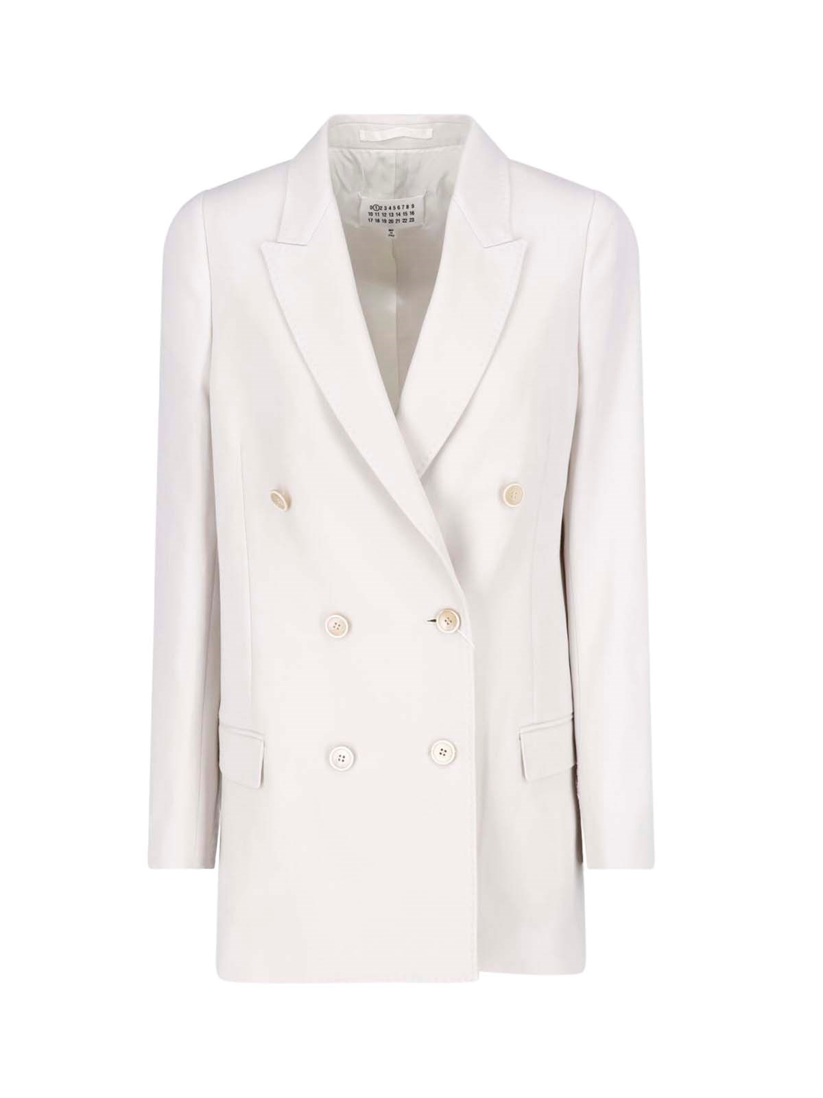 Maison Margiela Double-Breasted Wool Blazer