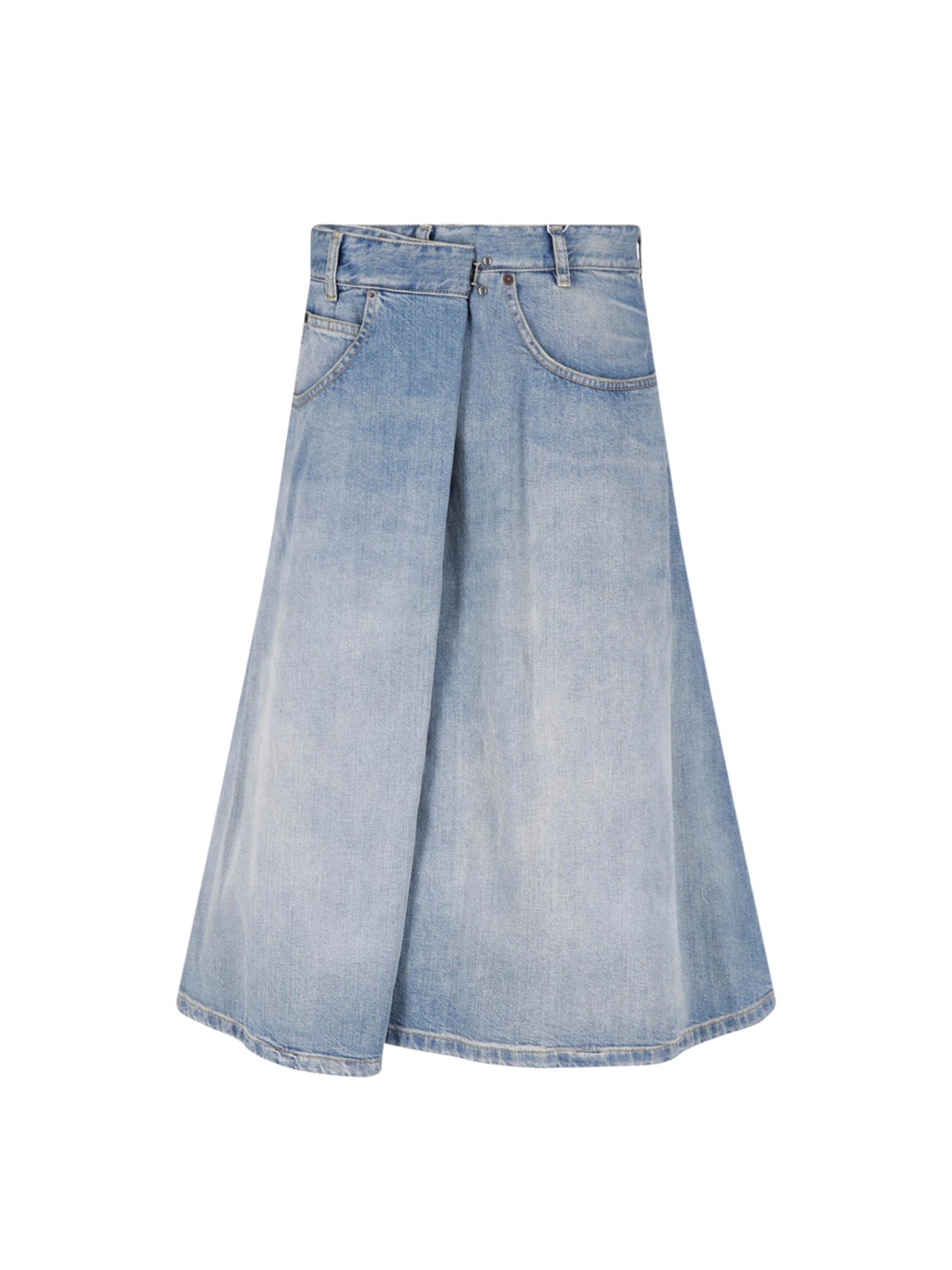 Maison Margiela Denim Midi Skirt