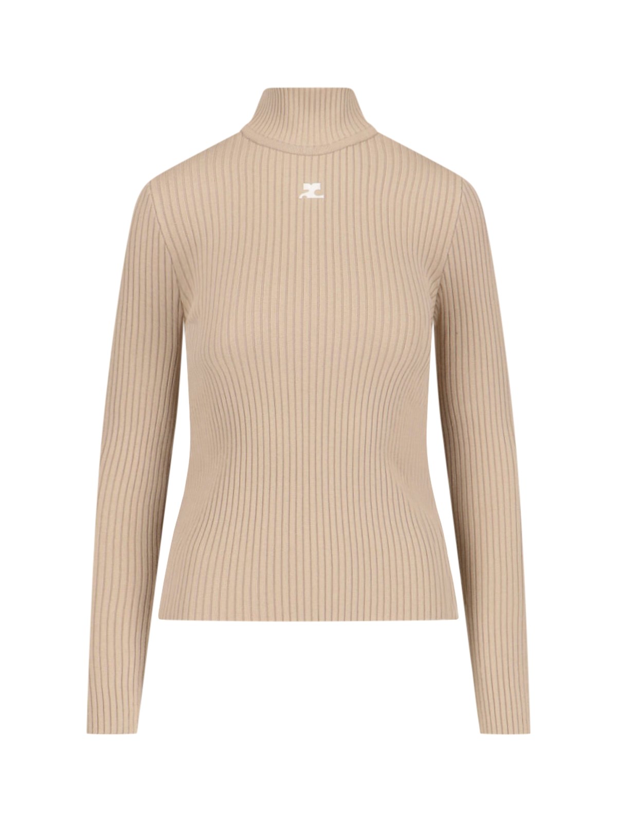 Courrèges Turtleneck Logo