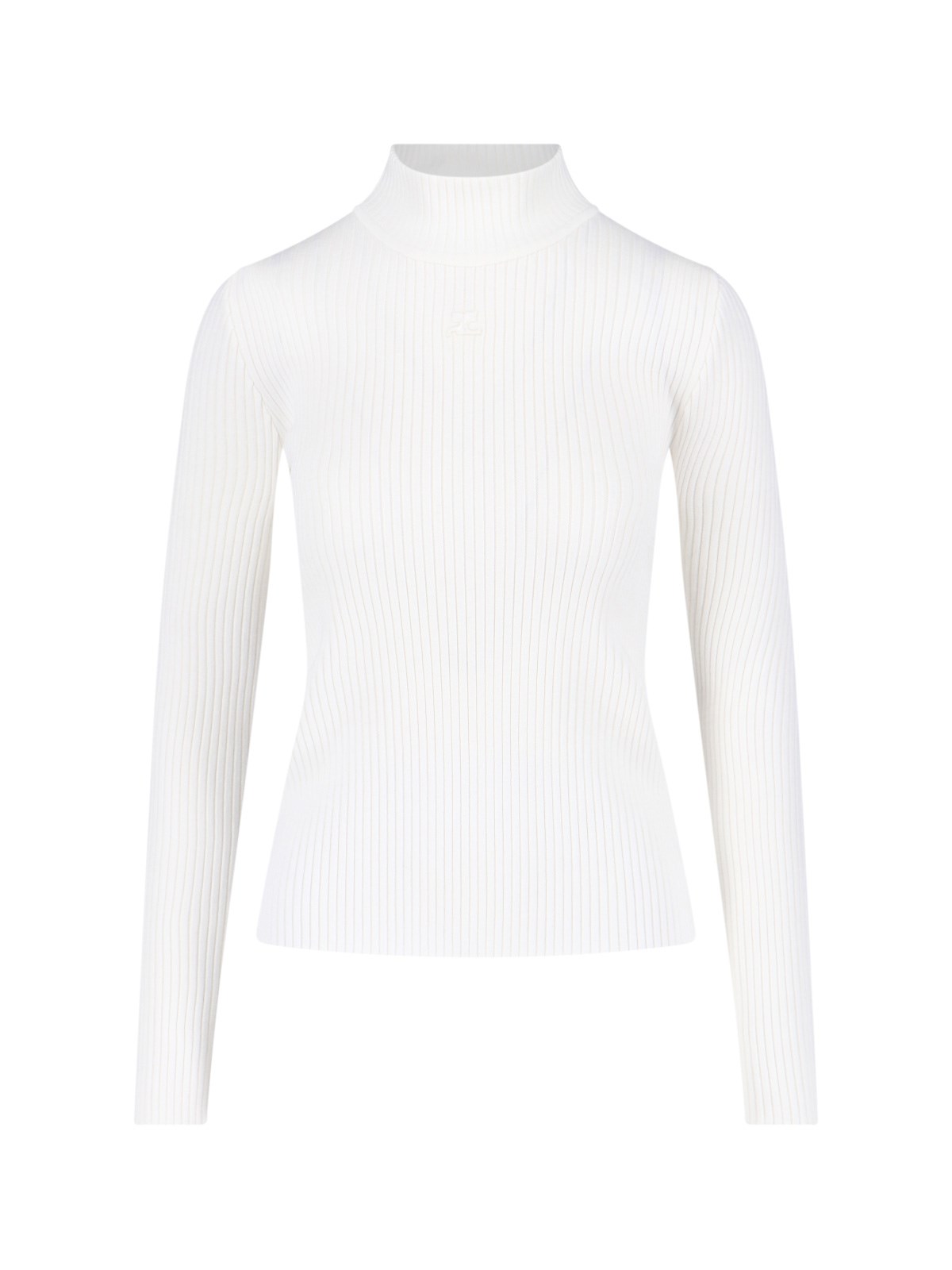 Courrèges Turtleneck Logo