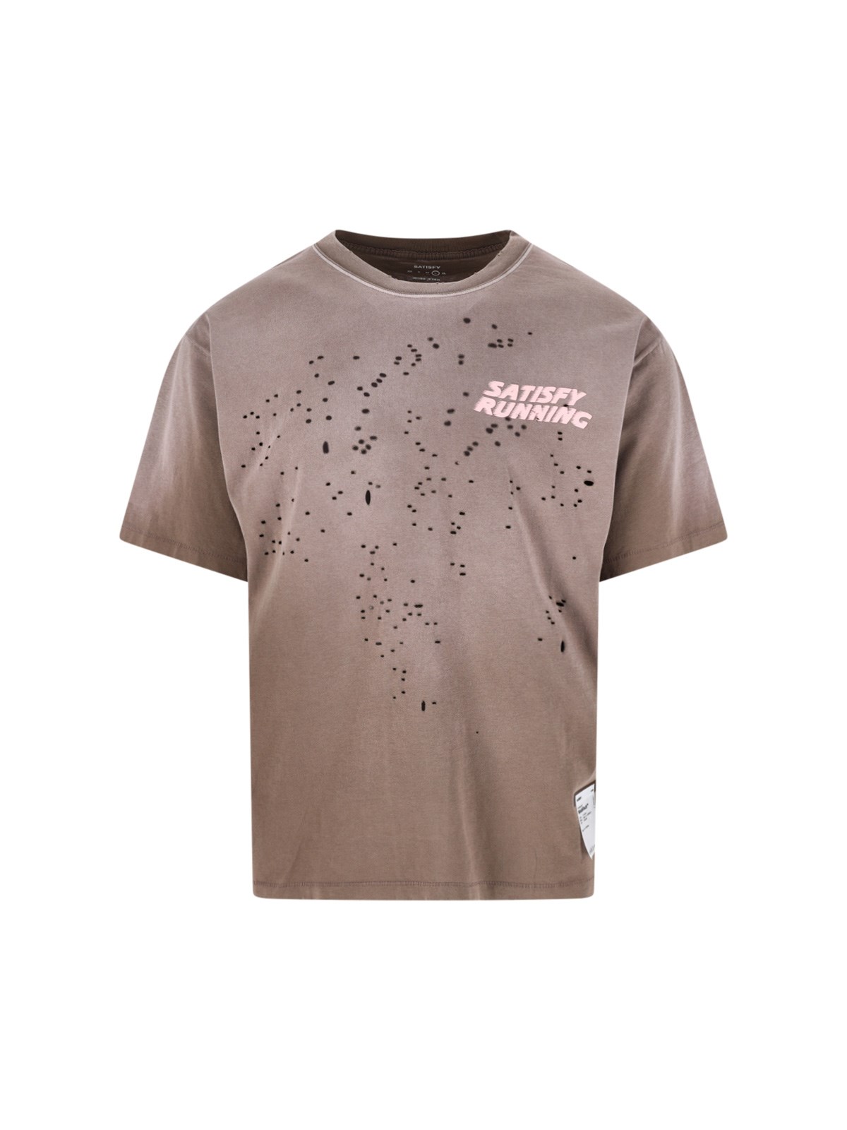 Satisfy Uomo Marrone T-Shirt "Mothtech™"
