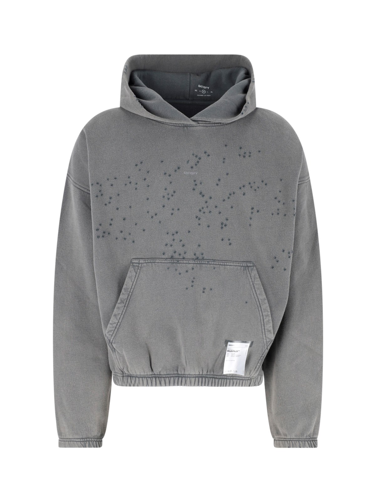 Satisfy Mothtech Hoodie - Man Sweatshirts Grey S - Immagine 2