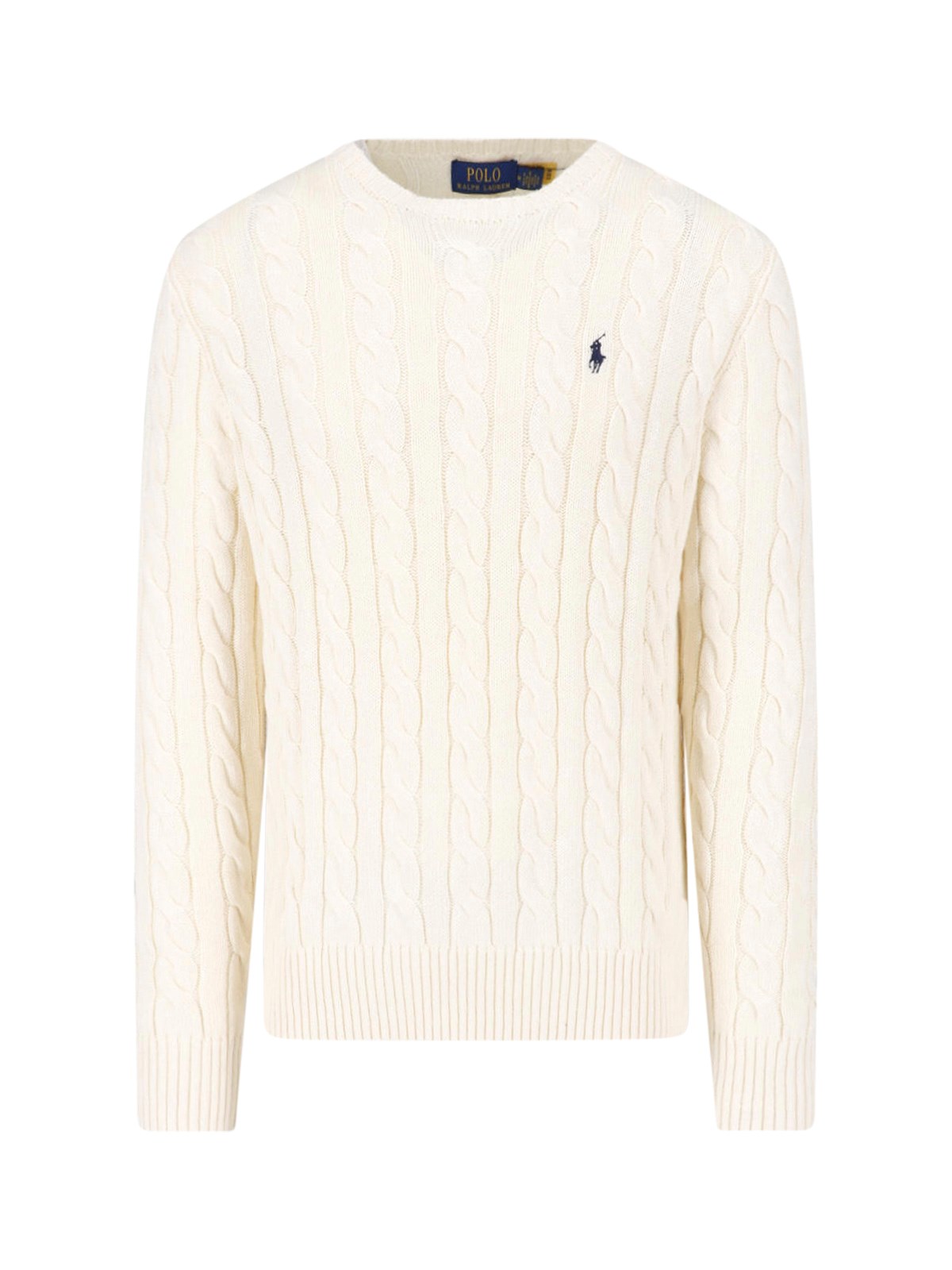 Polo Ralph Lauren Cable Knit Logo Sweater