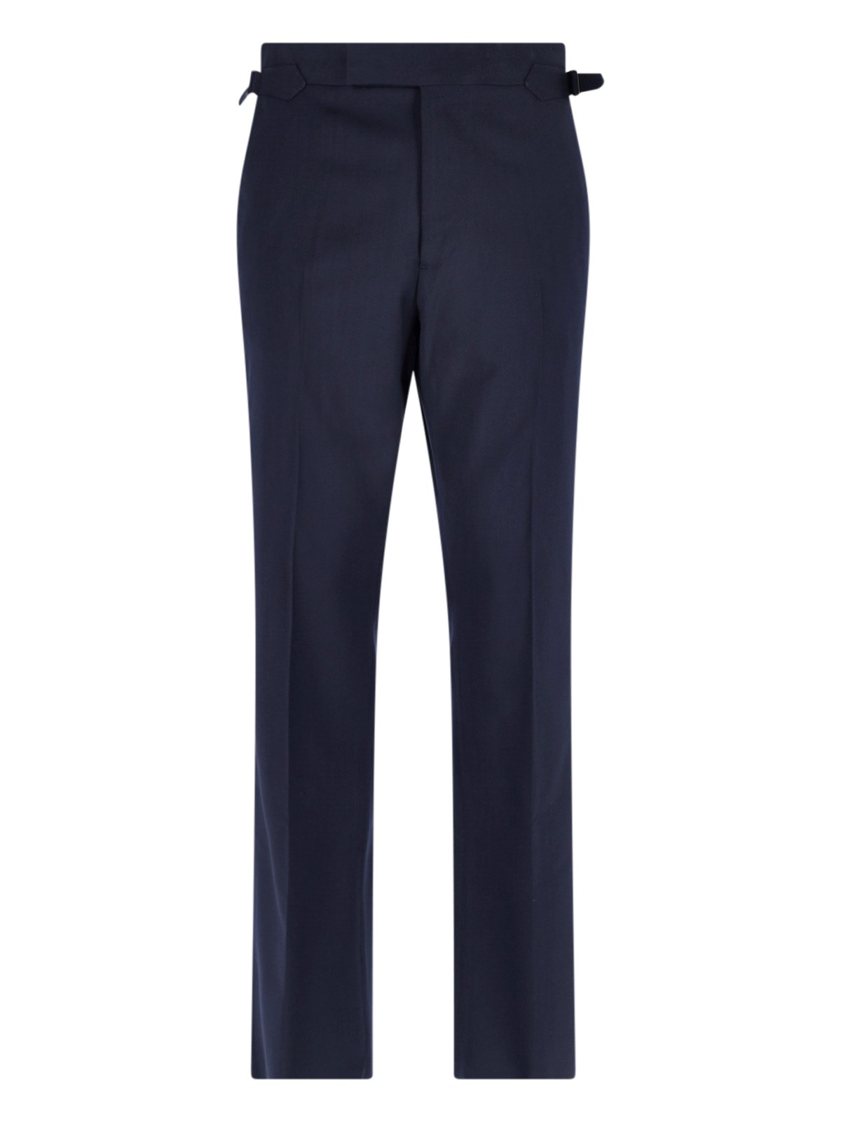Vivienne Westwood Men's Blue Straight Pants "Sang"