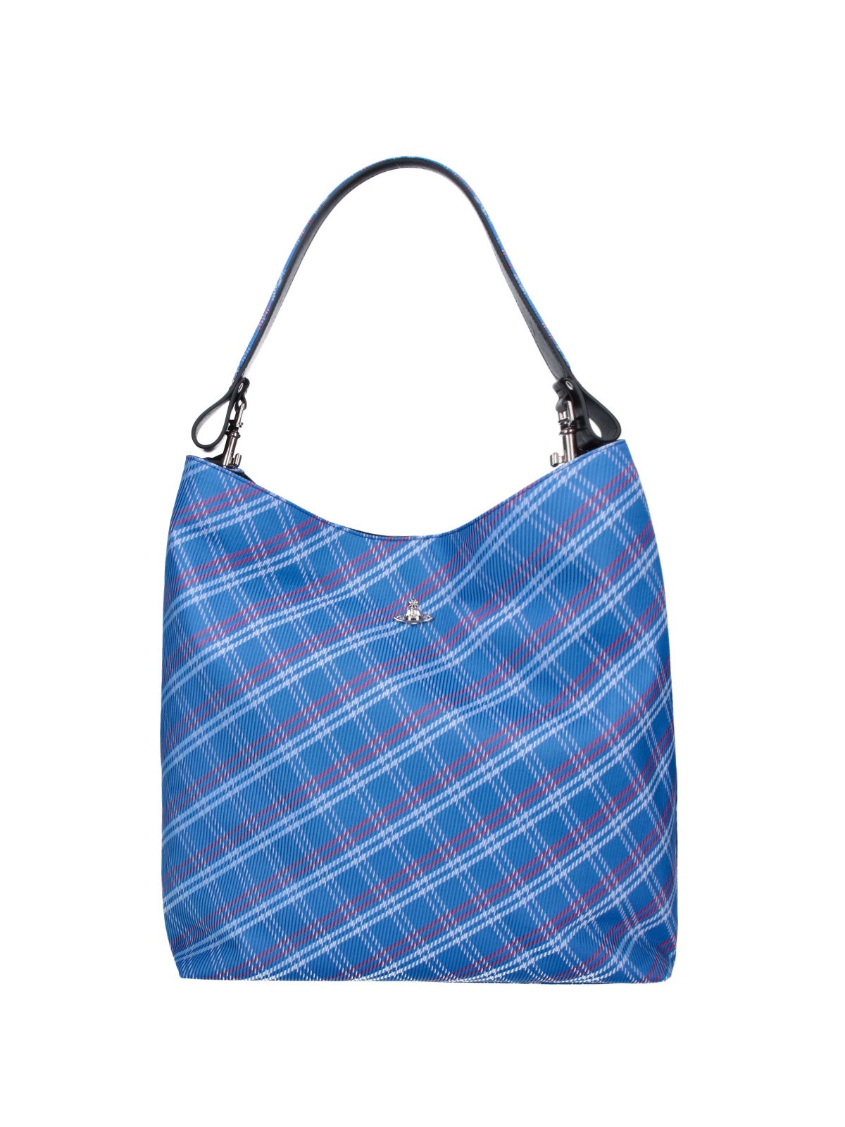 Vivienne Westwood Women's Blue Large Shoulder Bag "Lottie"