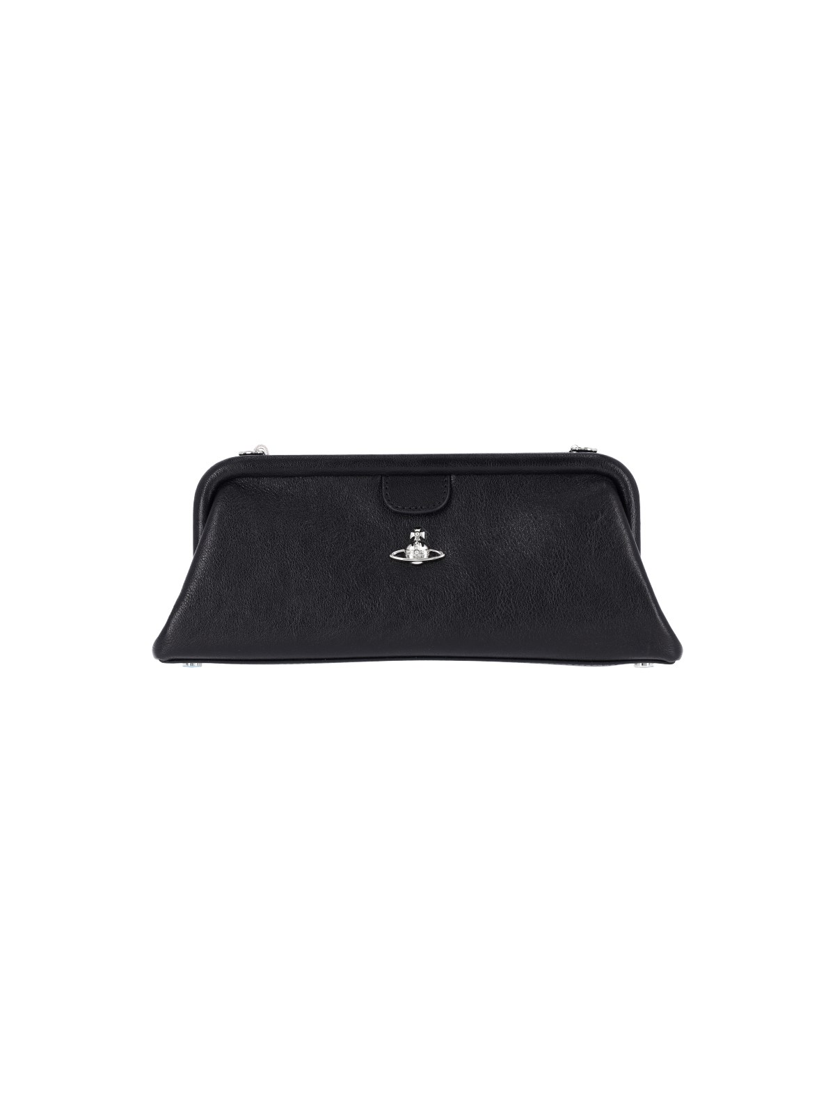 Vivienne Westwood Shoulder Bag "jane Frame" In Black