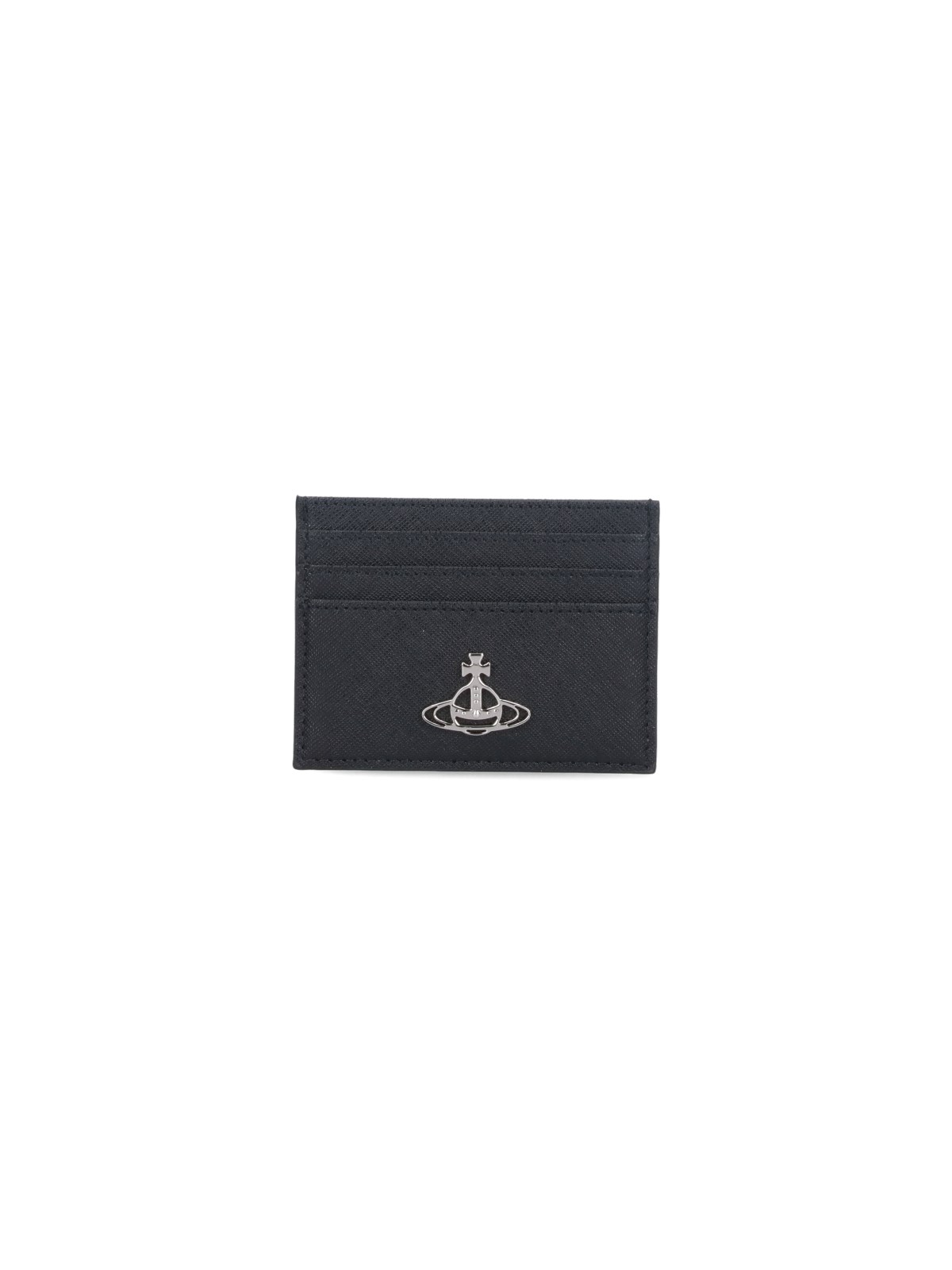 Vivienne Westwood Cardholder Logo In Black