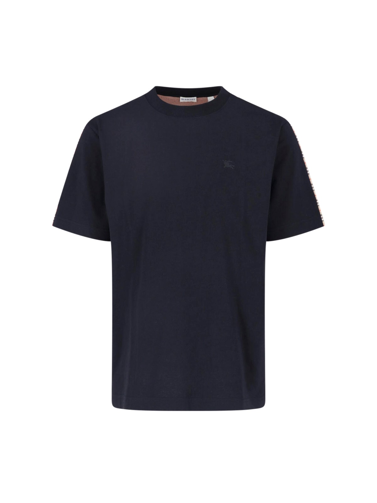 Burberry Uomo Nero T-Shirt "Check"