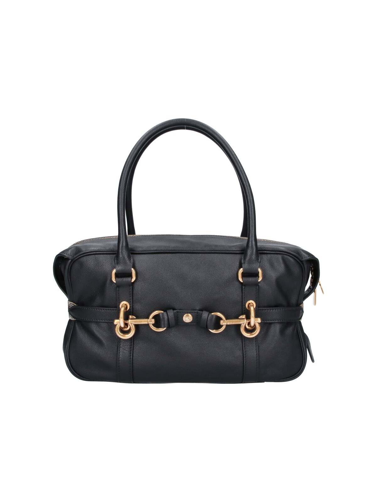 Burberry Borsa A Spalla In Pelle
