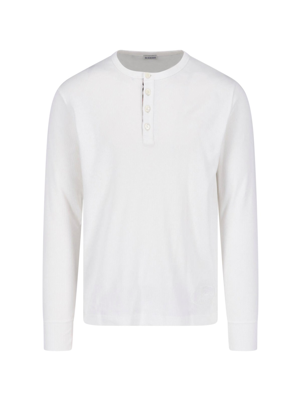 Burberry Uomo Bianco T-Shirt “Check”